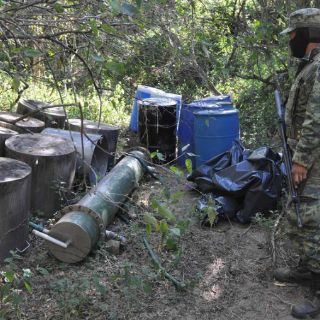 Militares aseguran narcolaboratorio en Cocula