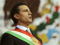 El mandatario Enrique Peña Nieto, afirma que inicia una nueva era para México, con la ayuda de todas las fuerzas políticas. REUTERS  /