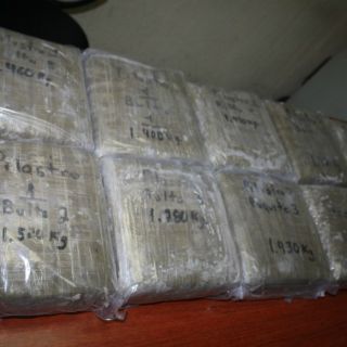 Aseguran una tonelada de mariguana