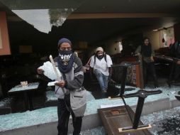 Indican que los grupos planearon acciones con antelación con el objetivo de destruir y sembrar la inestabilidad en la ciudad. REUTERS  /