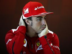 Fernando afirma que los tres años en Ferrari han sido los mejores de su carrera, pese a no haber podido conseguir el título. AFP  /