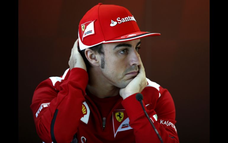 Fernando afirma que los tres años en Ferrari han sido los mejores de su carrera, pese a no haber podido conseguir el título. AFP  /