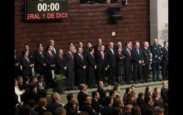 Imagen del Gabinete de Enrique Peña Nieto. NTX  /