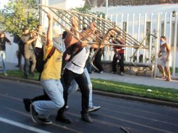 Se deslindan de los hechos de vandalismo en el Distrito Federal. ARCHIVO  /