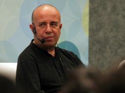 Mario Bellatin durante las actividades de la feria.  /