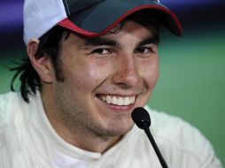 Sergio Pérez iniciará la temporada 2013 con McLaren. ARCHIVO  /