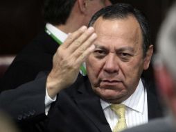 Imagen de Jesús Zambrano, presidente nacional del PRD. ARCHIVO  /