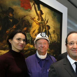 Hollande inaugura la nueva delegación del Louvre