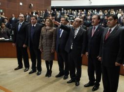 Jesús Murillo Karam rindió hoy protesta como titular de la PGR. EFE  /