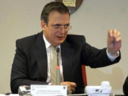 Ebrard buscará ser candidato presidencial a través de la dirigencia del PRD. NTX  /