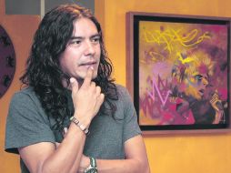 Pulido explica en entrevista que la expo en puerta mostrará el trabajo hecho como si se lo hubiera encargado una editorial.  /