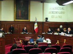 La controversia fue admitida por la Comisión de Receso de la Corte, integrada por los ministros Sergio Valls y José Franco González.NTX  /