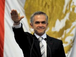 Miguel Ángel Mancera asume como jefe de Gobierno del Distrito Federal. AFP  /