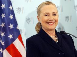 Si ganara la elección, sería la primera mujer Presidente del país norteamericano.  /