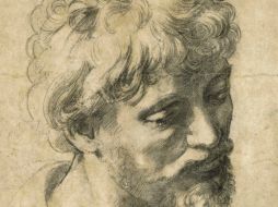 ''Cabeza de un joven apóstol'', del pintor renacentista Rafael se vendió  por 36.5 millones de euros. EFE  /