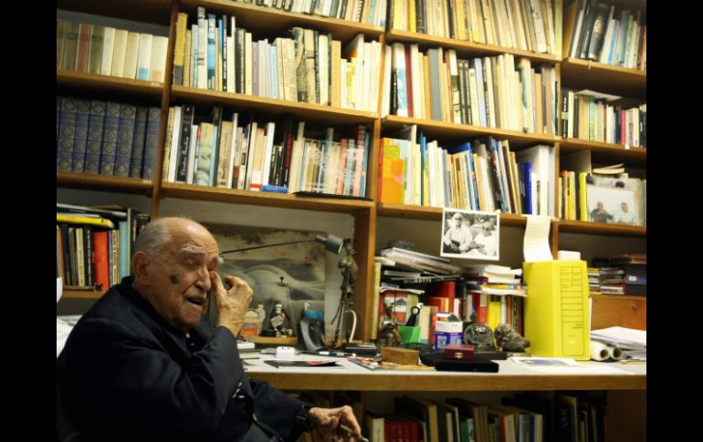 Niemeyer falleció hoy a los 1904 años. AFP  /