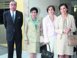 LEGADO FAMILIAR. Los hermanos Miguel, Beatriz, Olivia y Ma. De los Ángeles Yánez.  /
