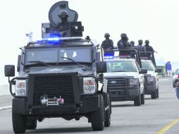 Enrique Peña Nieto afirmó que, por ahora, las fuerzas federales se mantendrán en el combate al crimen. EL UNIVERSAL  /