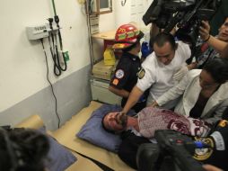 El millonario estadounidense, John McAfee, recibe atención médica en el Hospital Civil de la ciudad de Guatemala. REUTERS  /