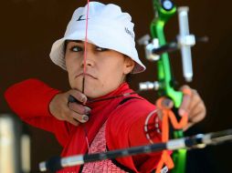 Aída Román busca su boleto al mundial de la disciplina. MEXSPORT  /