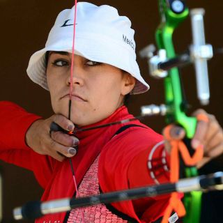 Román y Avitia en el Nacional de tiro con arco
