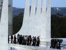 Óscar Niemeyer, uno de los grandes maestros del movimiento moderno de la arquitectura. AP  /