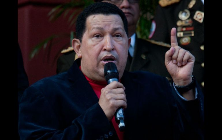 Chávez está en tratamiento a causa de las secuelas de la radioterapia. ARCHIVO  /