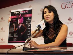 Viridiana Flores Madrigal, titular del IMAJ, refiere que el Festival Fashion Rose es una plataforma importante nuevos talentos.  /