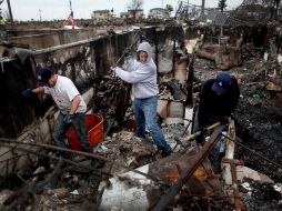 Las proyecciones actuales señalan que ''Sandy'' podría convertirse en el segundo o tercer desastre natural más costoso de EU. AFP  /