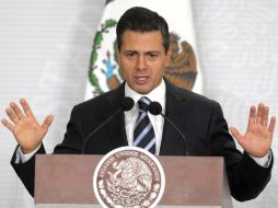 El Presidente, Peña Nieto, ratificó en el cargo a Mónica Aspe como coordinadora de Sociedad de la Información y el Conocimiento. EFE  /