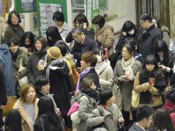 El temblor se sintió en casi una veintena de las 47 provincias del país y que en varias de ellas la población fue evacuada. AP  /