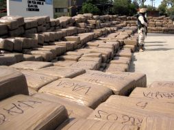 Droga decomisada en México. ARCHIVO  /