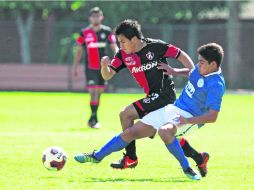 Los Zorros de la Segunda de Nuevos Talentos sufrió para ganar 1-0 el juego de ida a las Garzas de la UAEH, el miércoles en Chapalita.  /