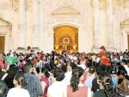 La popular celebración de la gritería. ESPECIAL  /