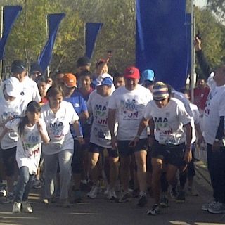 Corren para prevenir enfermedades