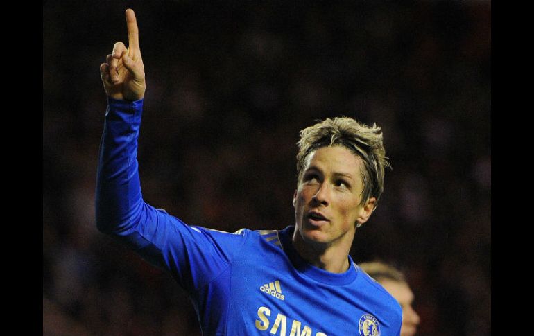 Fernando Torres, futbolista español del Chelsea. AFP  /