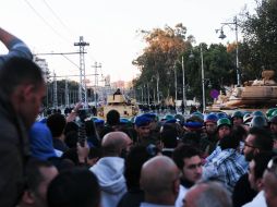 Residentes se manifiestan en contra del presidente de Egipto, Mohamed Mursi. EFE  /