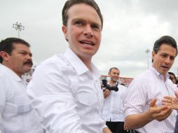 El gobernador de Chiapa, Manuel Velasco, es nieto del extinto mandatario priista y científico Manuel Velasco Suárez. ARCHIVO  /