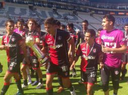Los Zorritos se coronaron en el estadio de las Garzas de la UAEH. ESPECIAL  /