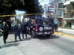 Uniformados lograron hacer la detención en el cruce de Agustín Yáñez y la Avenida Niños Héroes.  /