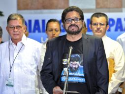 iván Márquez, comandante de las FARC, expresa su solidaridad con el presidente venezolano. ESPECIAL EPA  /