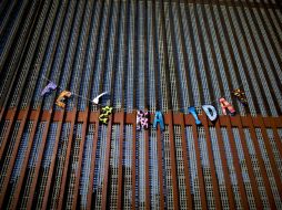 En la tradicional Posada Sin Fronteras las personas cantaron villancicos navideños y compartieron testimonios. XINHUA  /