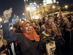 Egipcios se manifiestan contra su presidente. EFE  /