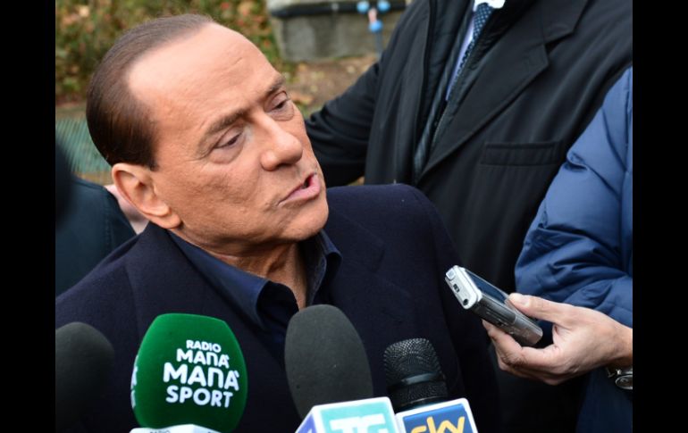 Funcionarios y prensa europea han sido bastante críticos respecto a la confirmación de la candidatura de Silvio Berlusconi. ARCHIVO  /