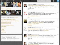 Alientan al mandatario a través de la red social. ESPECIAL  /