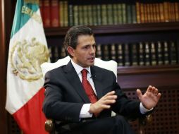 Peña dice que confía en que durante 2013 se aprueben algunas de sus iniciativas. NTX  /