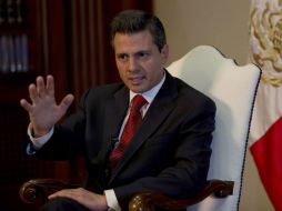 El Mandatario destaca el impulso a las propuestas de reforma. AP  /