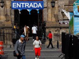 El operativo de la Secretaría de Vialidad y Transporte en la zona de El Santuario, está en marcha desde este martes.  /