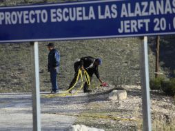 La zona del accidente sigue acordonada para continuar con las investigaciones. REUTERS  /
