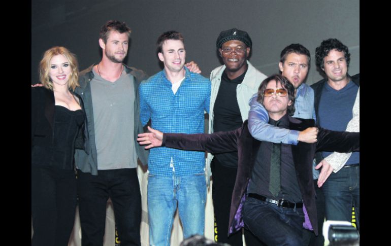 ''Los vengadores'' tuvo un total de 827 millones de pesos en ingresos y una asistencia de casi 16 millones de personas. ARCHIVO  /